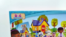 Play Doh Clay Buddy Doc McStuffins Building Surprise Eggs Toys Disney Junior Médico Plast