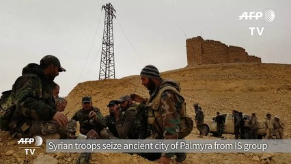 Syria forces retake Palmyra in major victory over IS