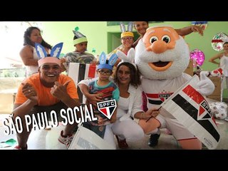 SÃO PAULO SOCIAL FAZ AÇÃO DE PÁSCOA NA CASA ANDRÉ LUIZ l SPFCTV
