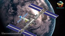 NASA footage of UFO docked at International Space Station and Soyuz