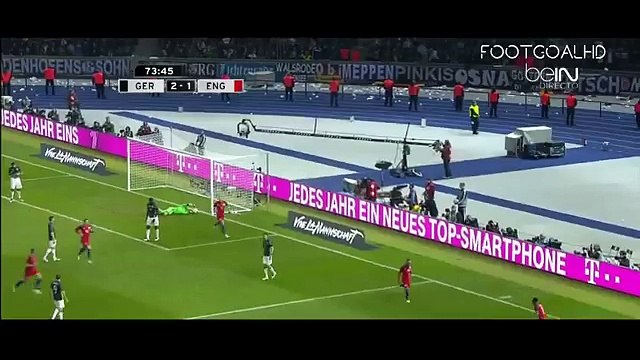 Jamie Vardy Amazing Back Heel Goal ~ Germany vs England 2-2