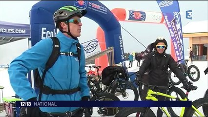 À la découverte du fatbike, le VTT des neiges