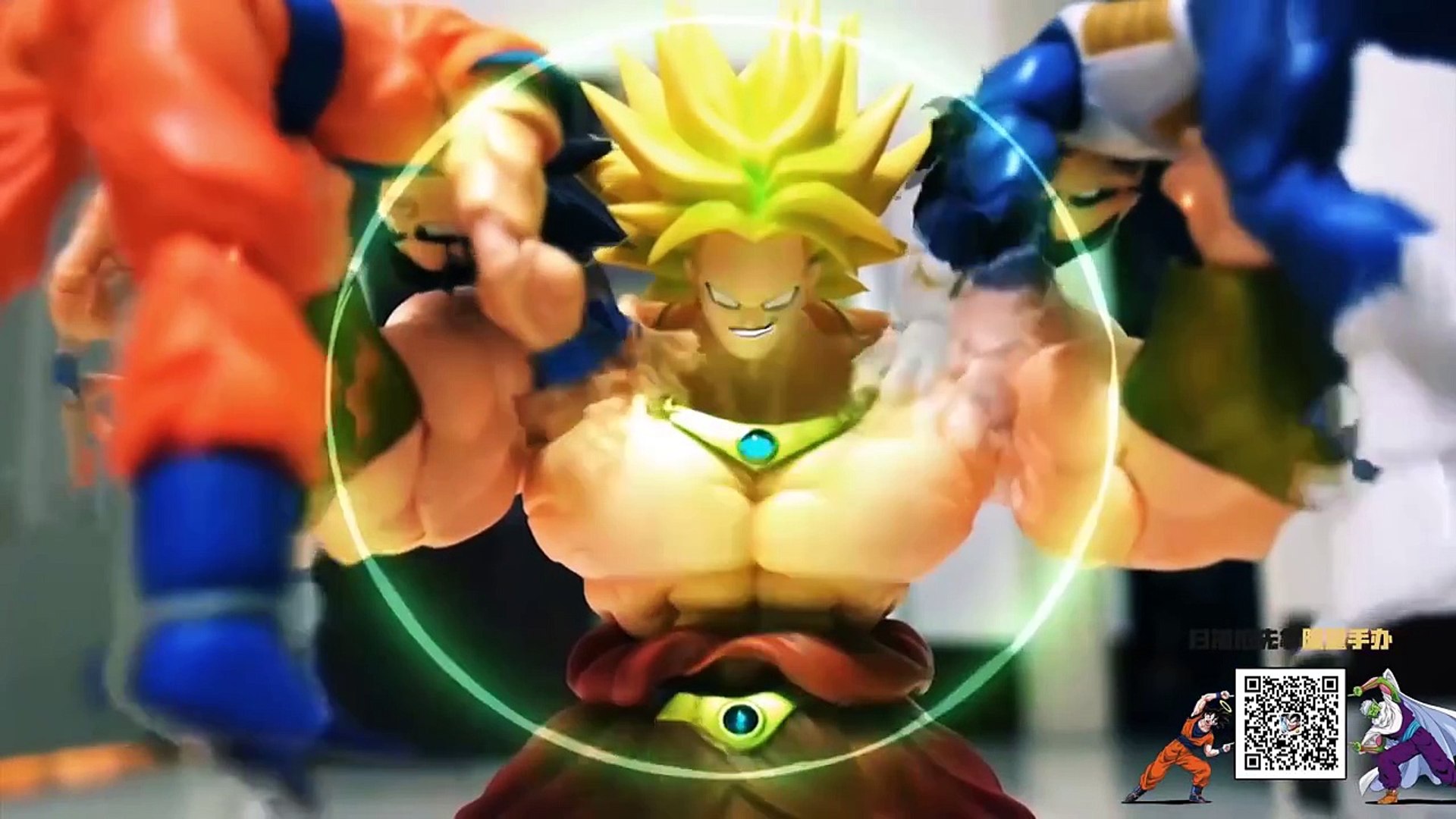 Dragon Ball Z - Broly vs Goku en stop-motion - Vidéo