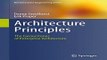 Download Architecture Principles  The Cornerstones of Enterprise Architecture  The Enterprise