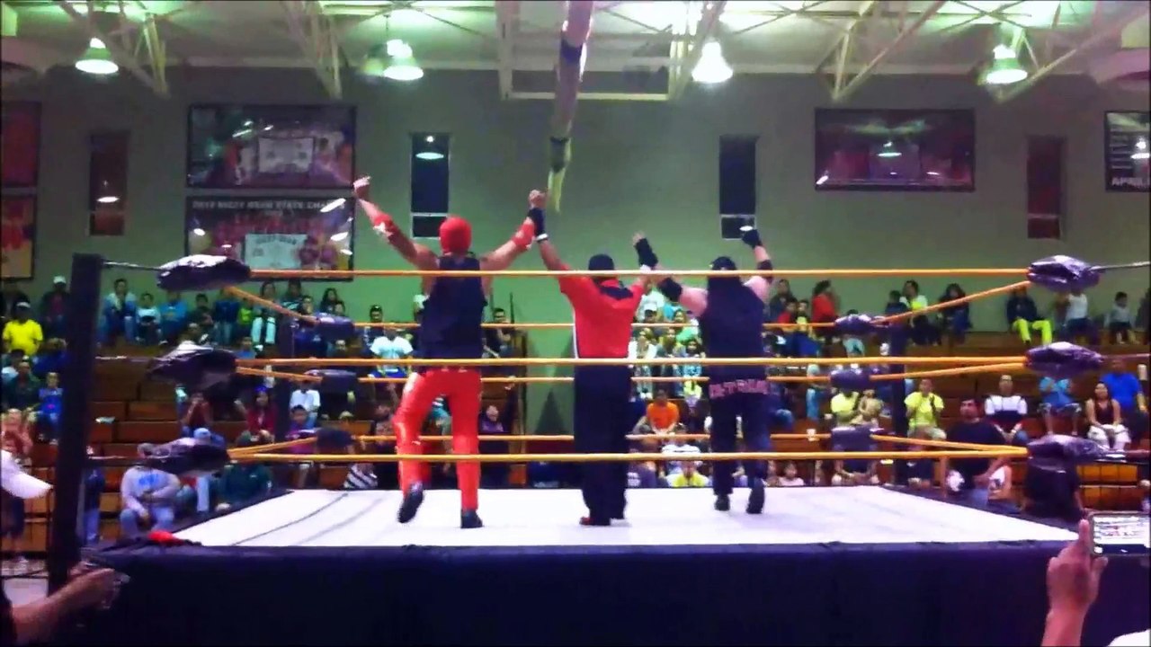 Kato Kung Lee Jr. & Kratoz vs. Low Rider & Erik Ortiz - Invasion Mundial de Lucha Libre (World Invasion of Lucha Libre)