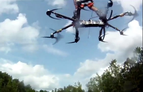 A canadian has invented a hoverboard that actually flies!