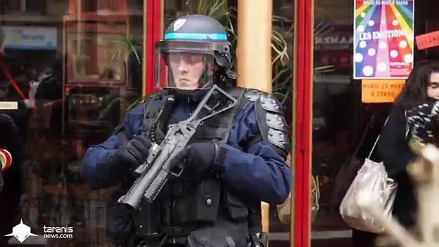 PARIS 24_03_2016 _ AFFRONTEMENTS DANS LA MANIF À PARIS