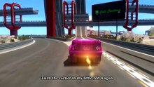 Cars Songs For Kids ♪ Little red wagon ♪ NEW PINK with his Lightning MCQUEEN CARS