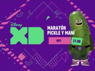 PROMO "MARATÓN: PICKLE Y MANÍ" (27-3-2016) EN DISNEY XD - NUEVO LOGO