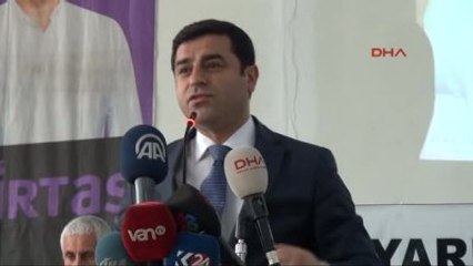 Hakkari- Hdp Genel Başkanı Demirtaş Hakkari'de Konuştu -3