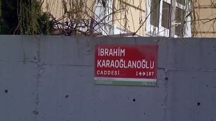 Kagıthane'de toprak kaymasıyla 2 katlı bina yan yattı
