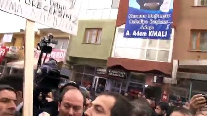 Bakan Ala'ya Erzurum Narman'da protesto şoku