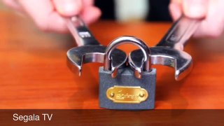 Cara Membuka Gembok dengan Mudah II How to open a lock with a nut wrench