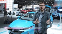 The Prius Prime’s interior is like a low-cost Tesla
