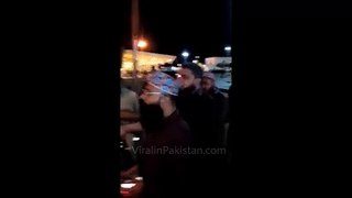 Junaid Jamshed During attack at the airport