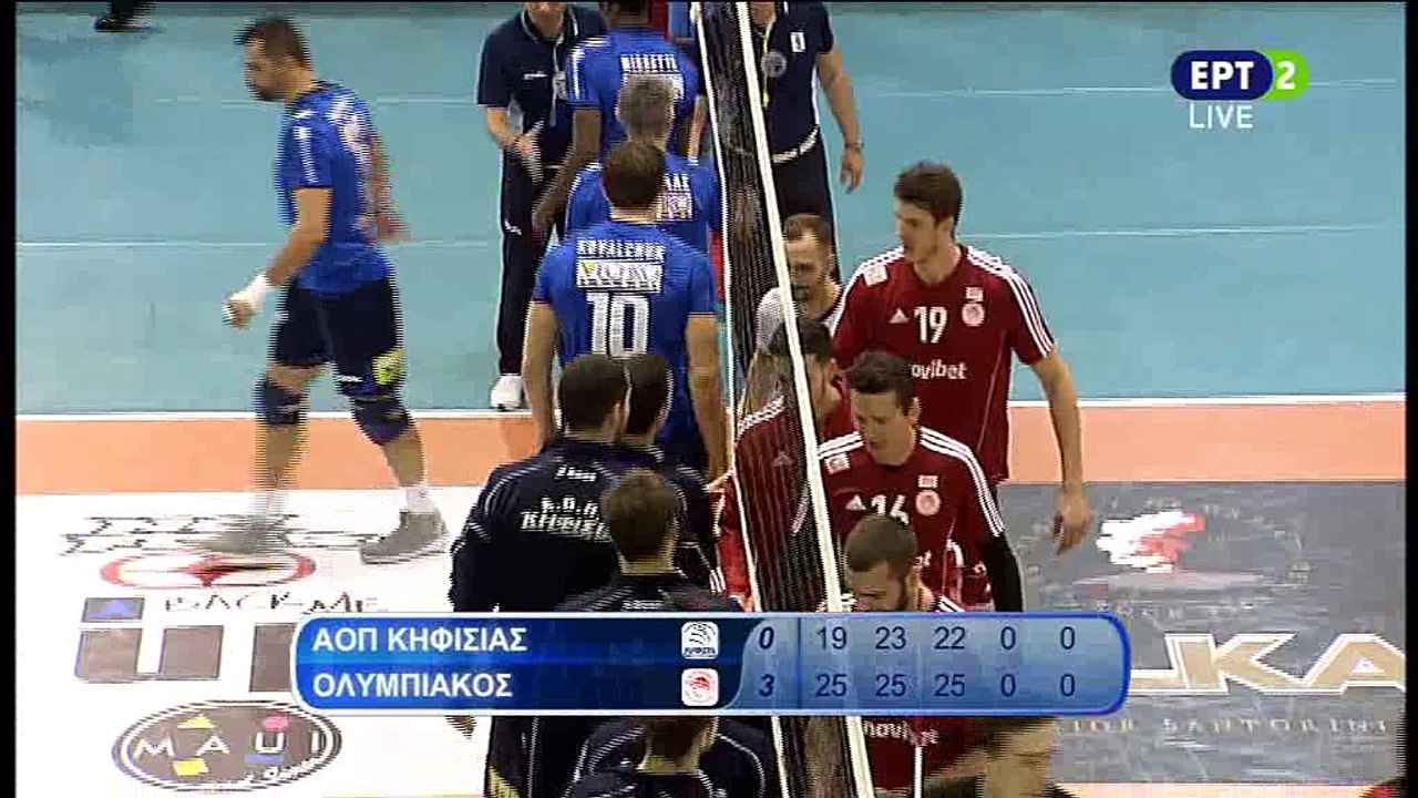 Το φινάλε και οι πανηγυρισμοί στο Κηφισιά - Ολυμπιακός