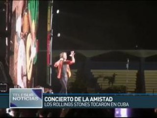 Cuba:The Rolling Stones reúnen a más de 200 mil en histórico concierto