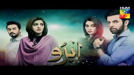 Abro Episode 16 Promo Hum TV Drama 27 Mar 2016