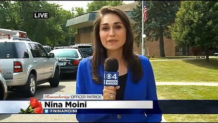 Thousands Honor Fallen Officer At Funeral