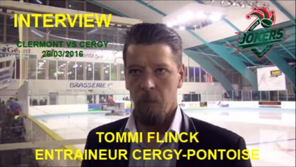 HH Interview Tommi Flinck - Entraineur des Jokers de Cergy-Pontoise 2016-03-26