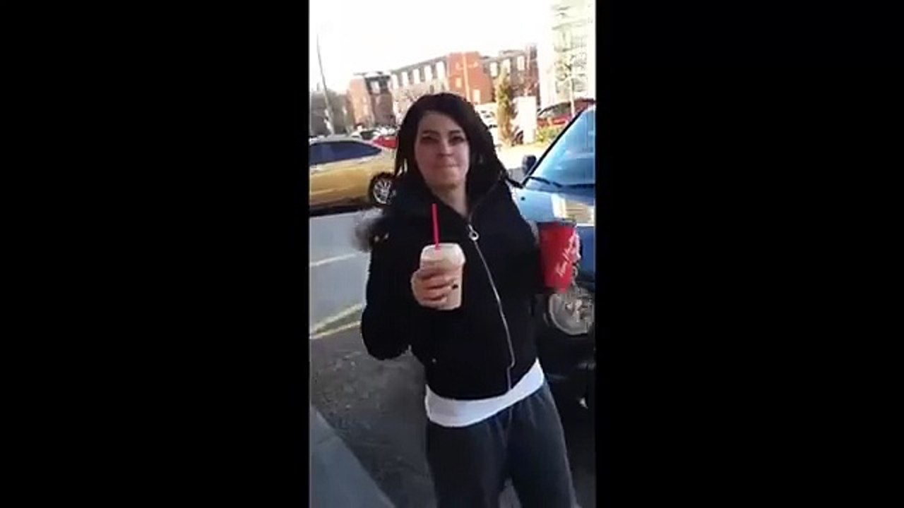 Woman Parks In Disabled Spot And Throws Coffee Over Guy Who Films Her