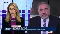 Former Israeli Foreign Minister Avigdor Lieberman on the firestorm over the shooting of a Palestinian attacker