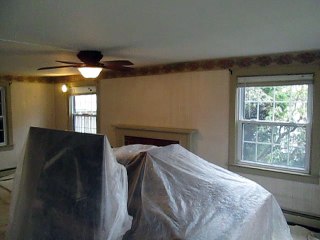 CRANSTON RI WALLPAPER removal BFORE
