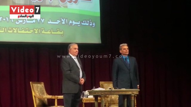 الأمسية الشعرية والثقافية للكاتب الكبير فاروق جويدة مع طلاب جامعة القاهرة