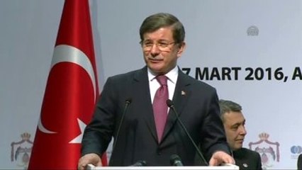 Davutoğlu: "Türkiye'nin Kaderini Ürdün'ün Kaderinden Ayırmak Artık Mümkün Değildir"