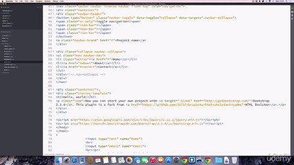 Creating the Webpage Body->HTML,CSS