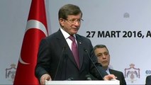 Davutoğlu: 