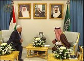 السيد الرئيس يلتقي مع ولي ولي العهد السعودي الأمير مقرن بن عبد العزيز آل سعود