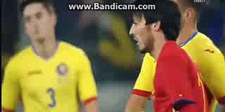Spain 1st BIG CHANCE - Romania vs Spain - 27.03.2016