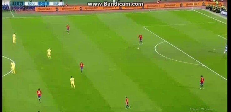 Jordi Alaba Incredible Miss - Romania 0-0 Spain 27-03-2016
