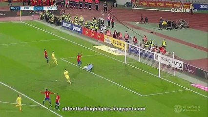 David de Gea Amazing Reflex Save - Romania 0-0 Spain 27-03-2016