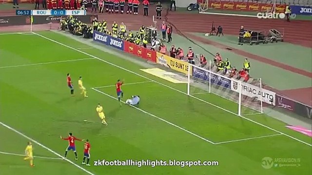 Romania 1st Big Chance - Romania v. Spain 27.03.2016