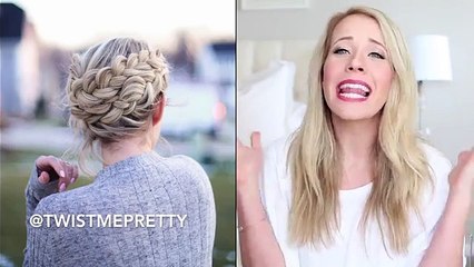 Braided Crown Tutorial for Medium Length Hair