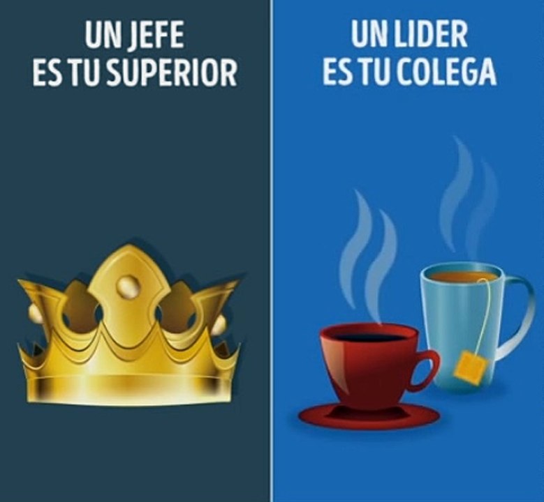 diferencia entre lider y jefe