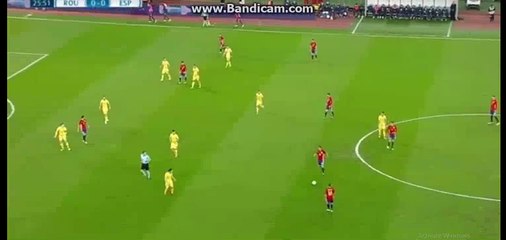 Bartra Super Power SHOOT | Romania 0-0 Spain 27-03-2016