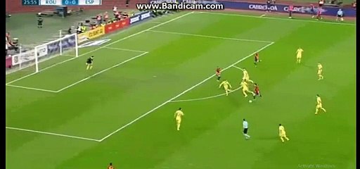 Marc Bartra Amazing Curve Shoot - Romania 0-0 Spain 27-03-2016