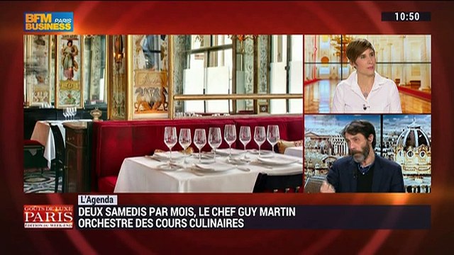 L'Agenda: Le chef Guy Martin propose des cours culinaires deux samedis par mois - 27/03