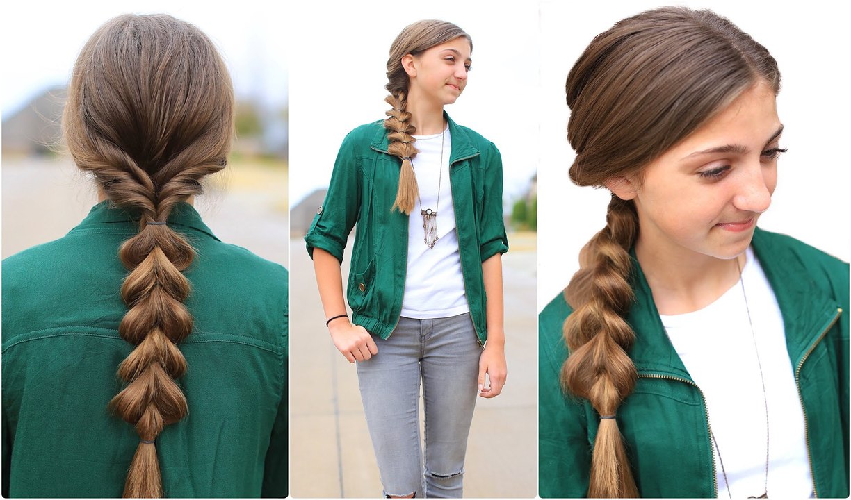 Triple-Flip Combo _ Faux Braid Hairstyles