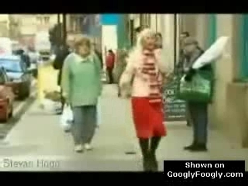 Attractive Blonde Prank