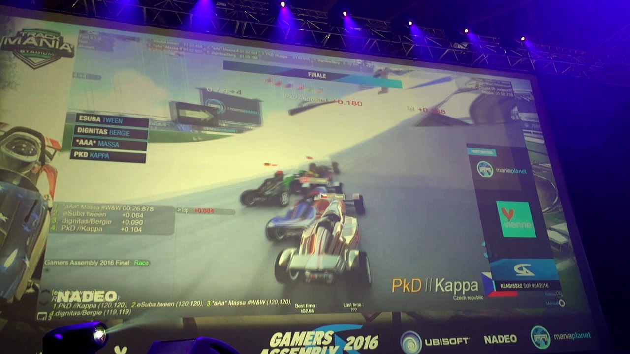 Victoire de *aAa* Massa sur Trackmania
