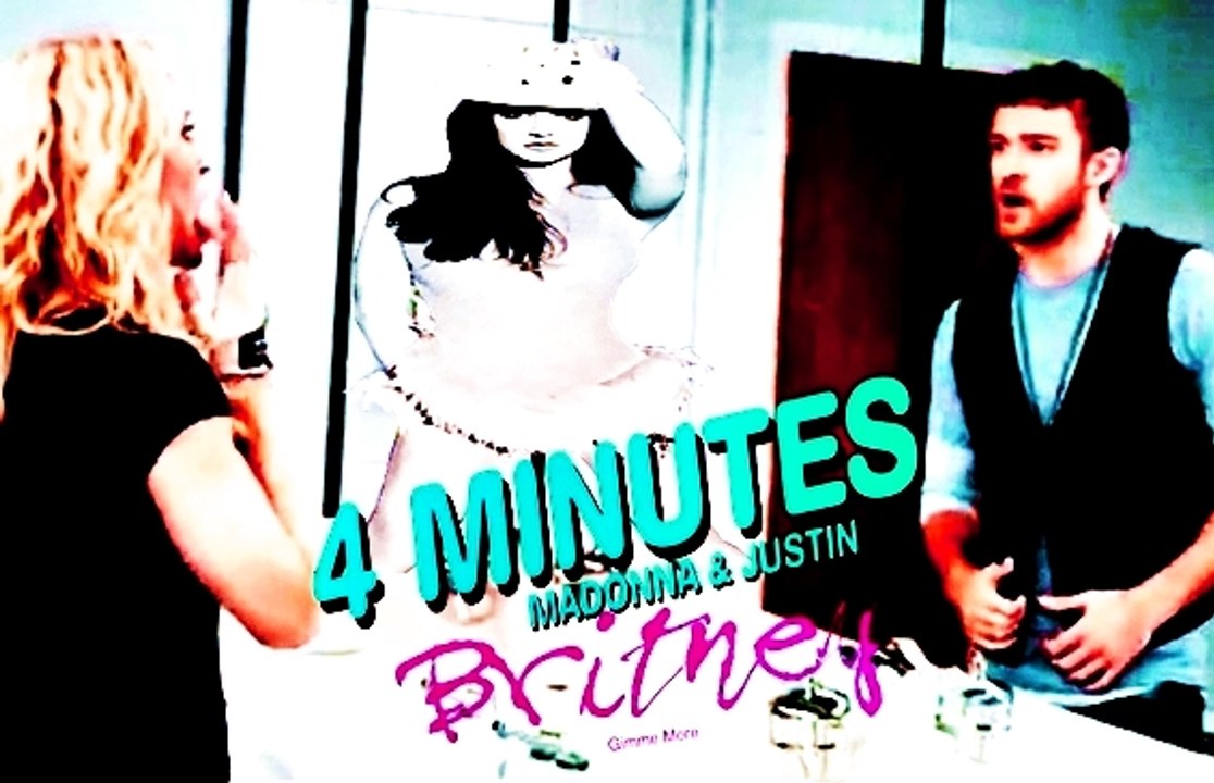 Madonna VS. Britney Spears - Gimme 4 More Minutes (Featuring Justin Timberlake And Timbaland) [OFFICIAL MUSIC VIDEO]