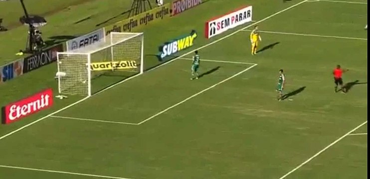 Agua Santa 3 vs 1 Palmeiras Goal Bruninho Campeonato Paulista A1 27-03-2016