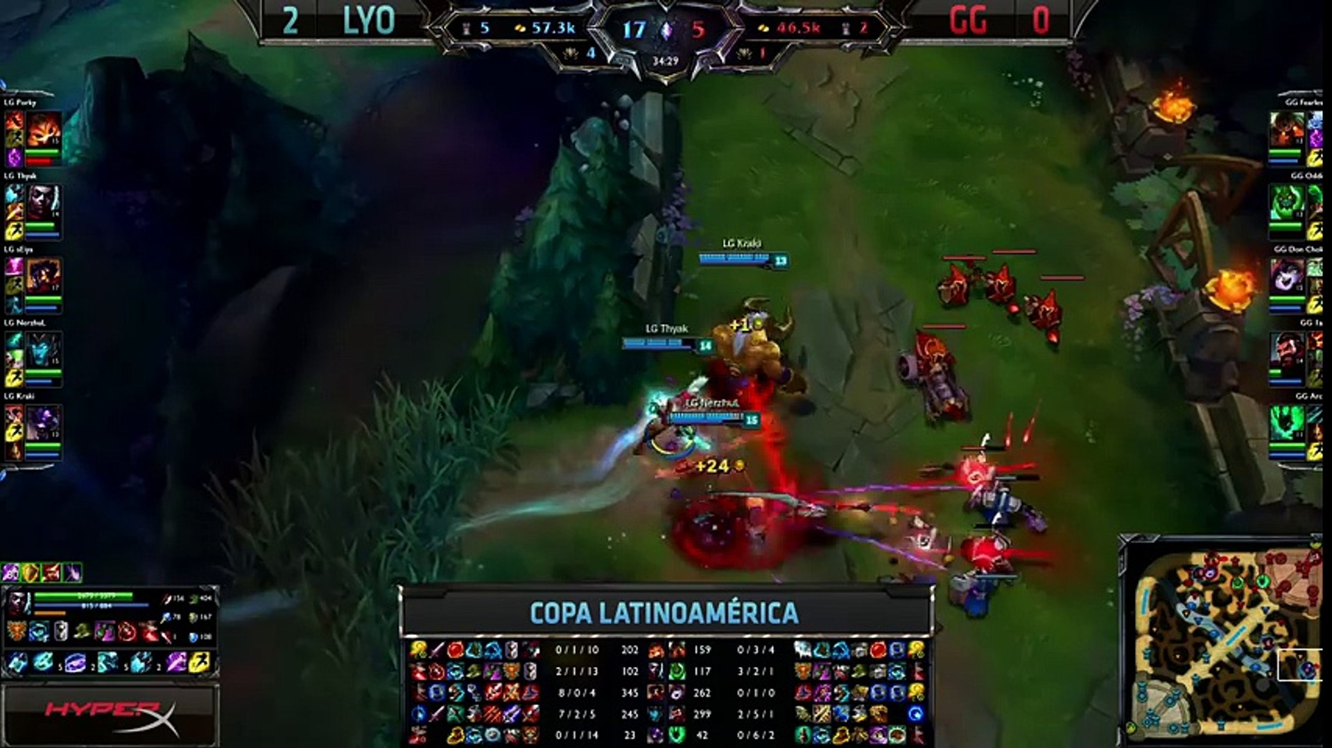 Lyon Gaming vs Gaming Gaming - La Final 16