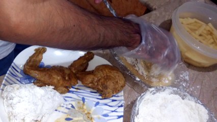 Chicken Broast with French Fries Recipe part 2