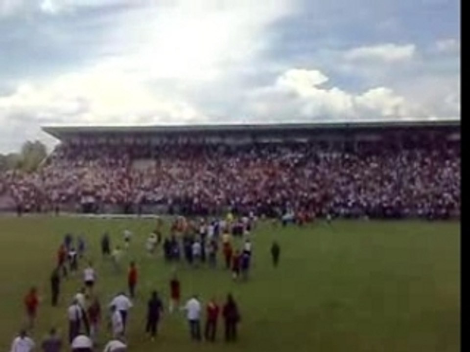 Finalul meciului
