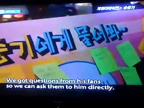 Song Joong-ki (송중기) guerilla date entertainment relay .